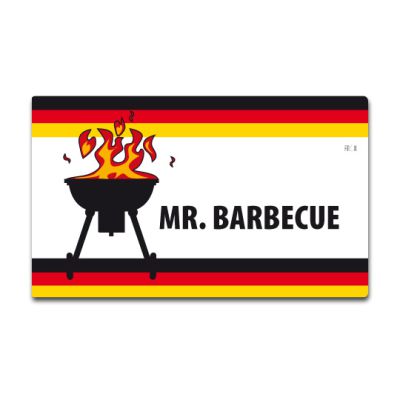 Personalisiertes Brettchen Mr. Barbecue