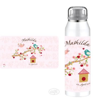 Alfi Trinkflasche Floral rose