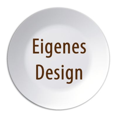 Personalisierter Teller mit eigenem Design