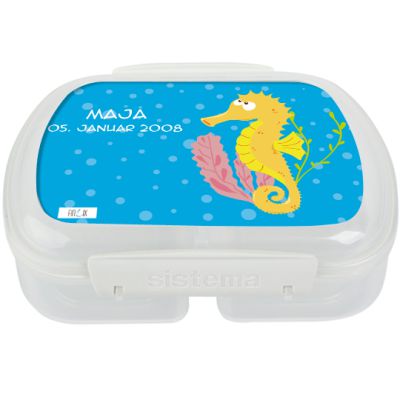 Lunchbox für Kinder Seepferdchen