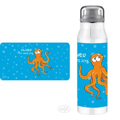Alfi Edelstahlflasche Octopus