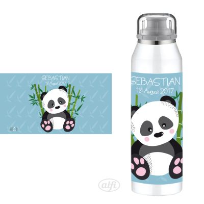 Panda Alfi Isolierflasche mit Namen