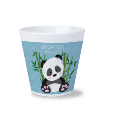 Panda Kindertasse personalisierbar
