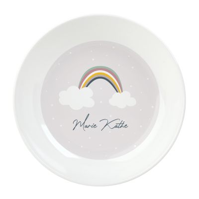 Personalisierte Schale Regenbogen