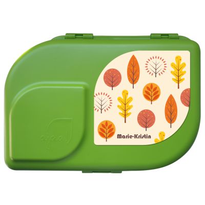 Lunchbox 100% recycelbar Wald orange