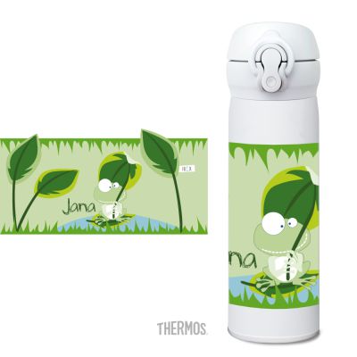 Thermos Isolierflasche Frosch