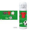 Thermos Isolierflasche Fussball rot