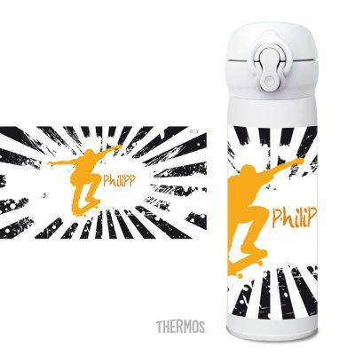 Thermos Isolierflasche Skater