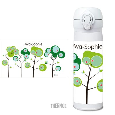 Thermos Isolierflasche Wald