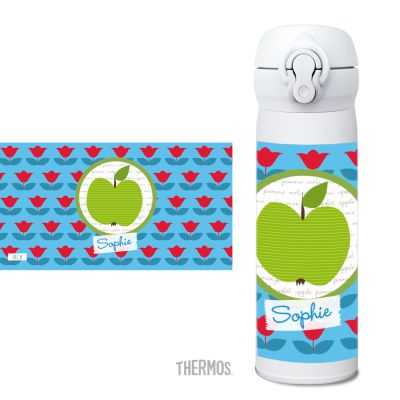 Thermos Isolierflasche Apfel