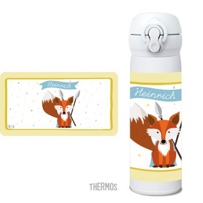 Thermos Isolierflasche Fuchs