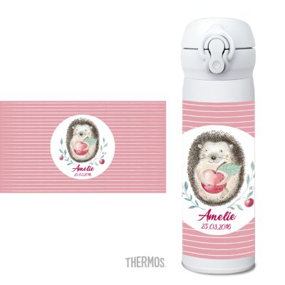 Thermos Isolierflasche Igel
