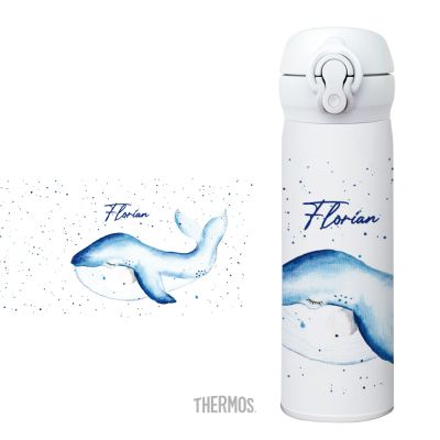 Thermos Isolierflasche Wal