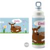 Edelstahl-Flasche light Bambi