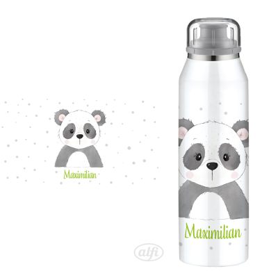 Isolierflasche Pandajunge von Stickherz