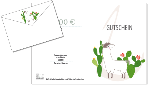 Gutschein kaufen und personalisieren mit eigenem Namen und Bild